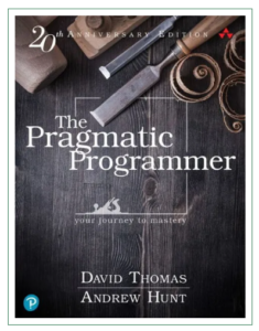 Book cover image of The Pragmatic Programmer by Andrew Hunt and David Thomas