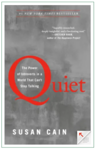 Book cover image of Quiet: The Power of Introverts in a World That Can't Stop Talking.